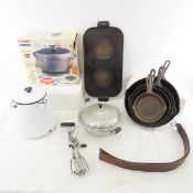 Cast Iron pans and misc cookware