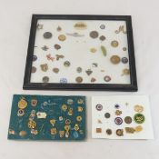 Vintage pins, Lion's club, Reddy Kilowat, Scout