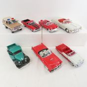 7 Diecast collector cars