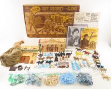 Marx Walt Disney's Davey Crockett at The Alamo Set