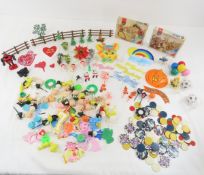Vintage Cake Toppers, Game Tokens & Models