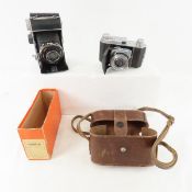 Vintage German Prontor II & Kodak Compur Cameras