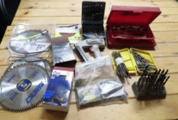 Socket Set, Drill Bits, Saw Blades & Tools