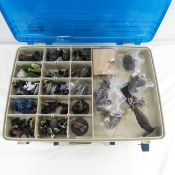 150+ Dragon & Monster D&D mini figures in case