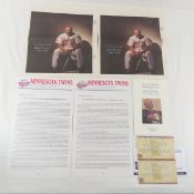 Kirby Puckett Retirement Press Release & More