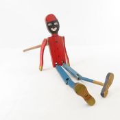 Black Americana Folk art dancing man