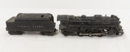 Lionel O27 Steam Locomotive & Tender