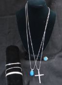 Sterling Silver & Turquoise Jewelry