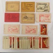 8 Eight-Pagers 1940's Erotic Comics & Cards