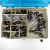 200+ Goblin & Orc D&D mini figures with case