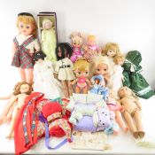 Vintage to Modern Dolls- plastic, vinyl, porcelain