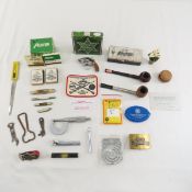 Pipes, Lighter, Belt Buckles & Matches