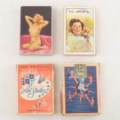 3 packs of vintage Pinup cards & City Club deck