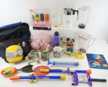 Coffee Pot, Bags, Nerf Type Blow Darts & More