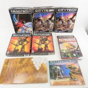 Citytech, Battletech, Aerotech & Mechwarrior games