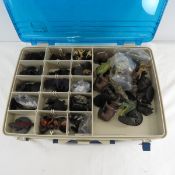 150+ Animal & Elemental D&D mini figures in case