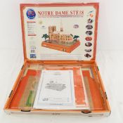 Notre Dame 3D Puzzle with opened box