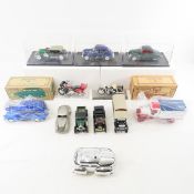 Collector cars, motorcycles, and banks