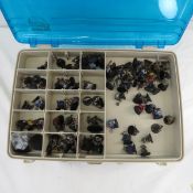 250+ Elves & Dwarves D&D mini figures in case