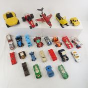Tonka, Buddy L & other cars, plane, snowmobile