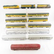 3 C&NW HO Scale Locomotives & Passenger Cars