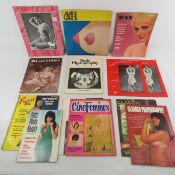 Vintage men's photography magazines - nudes