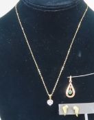 10kt Gold & Moissanite Jewelry