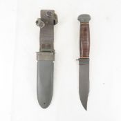 USN MARK 1 Pal RH35 knife with scabbard