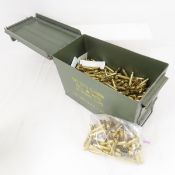 Ammunition can 3/4 full of 5.56 brass only