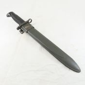 M1 Garand Bayonet with sheath Marked UC UOS