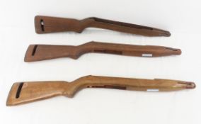 3 M2 Carbine Wood Rifle Stocks & Handguards