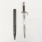 German Alex Coppel Solingen Bayonet with scabbard