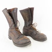 Vintage GH Bass & Co leather combat boots 8 1/2