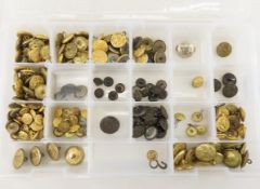 Collection of US Military buttons