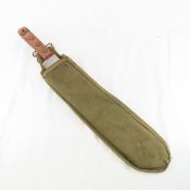 Shielfield England Snake brand machete with sheath