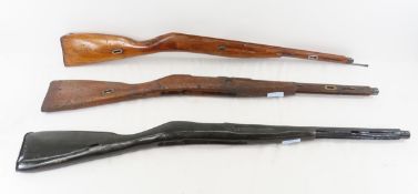 3 Mosin Nagant Carbine Stocks 36.5