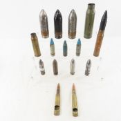 WWII US Military projectiles 37mm & smaller