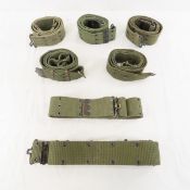 7 US Military ammunition belts