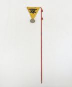 WWII German minefield flag