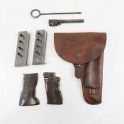 CZ52 barrel, clips, grips and holster