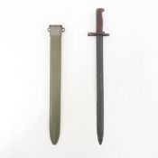 USN MKI 1918 Bayonet with scabbard