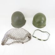 US Military M1 helmet with shell liner & cover