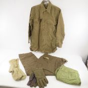 WWII US Military pants, shirt, boxers