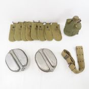 US Military mess kits, canteen, belts & more