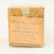 Ammunition sealed box of 18 rds 6.5mm Carcano 1943