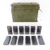 12 M1 & M2 Carbine 10 round magazines