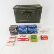 Ammunition mixed calibers 9mm, .22lr, 12ga