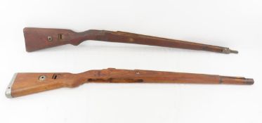 2 Mauser Mod K98 Rifle Stocks