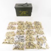 2000 rounds brass only in metal ammunition can