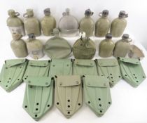 Mixed Military Canteens & Shovel Covers